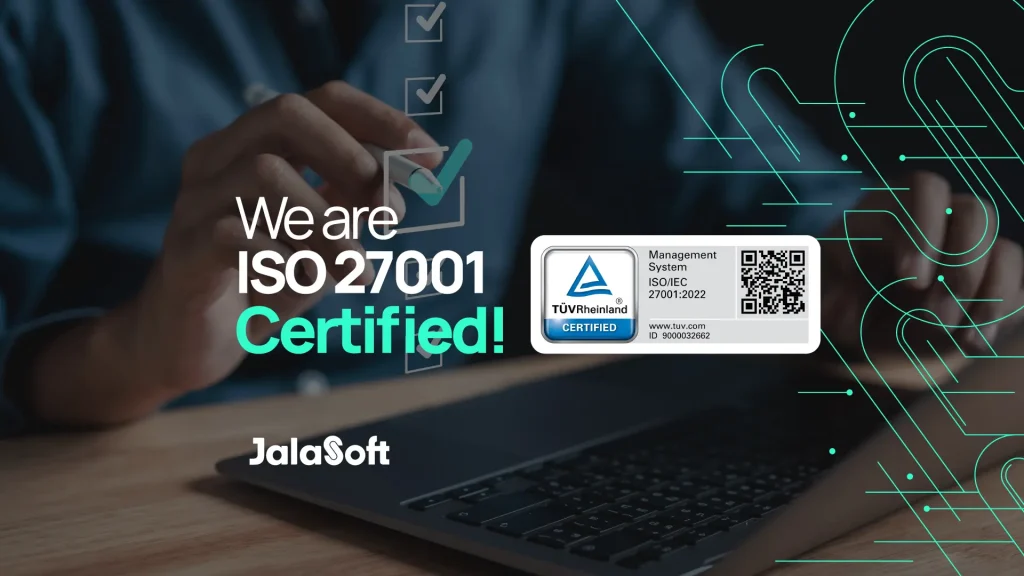 Jalasoft ISO 27001 Certification